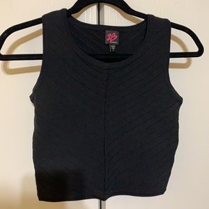 2B bebe bandage crop top